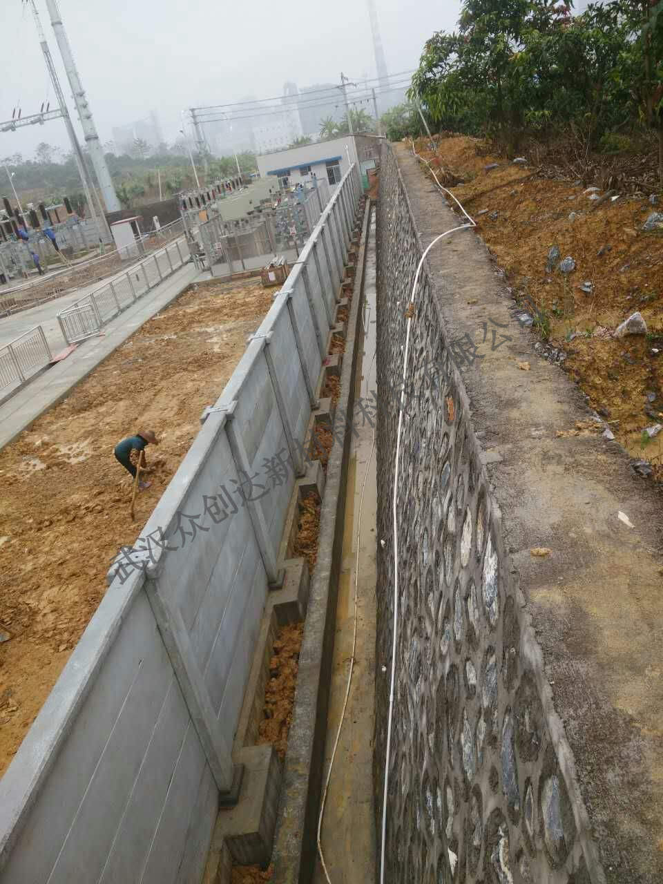 混凝土装配式围墙 (2)